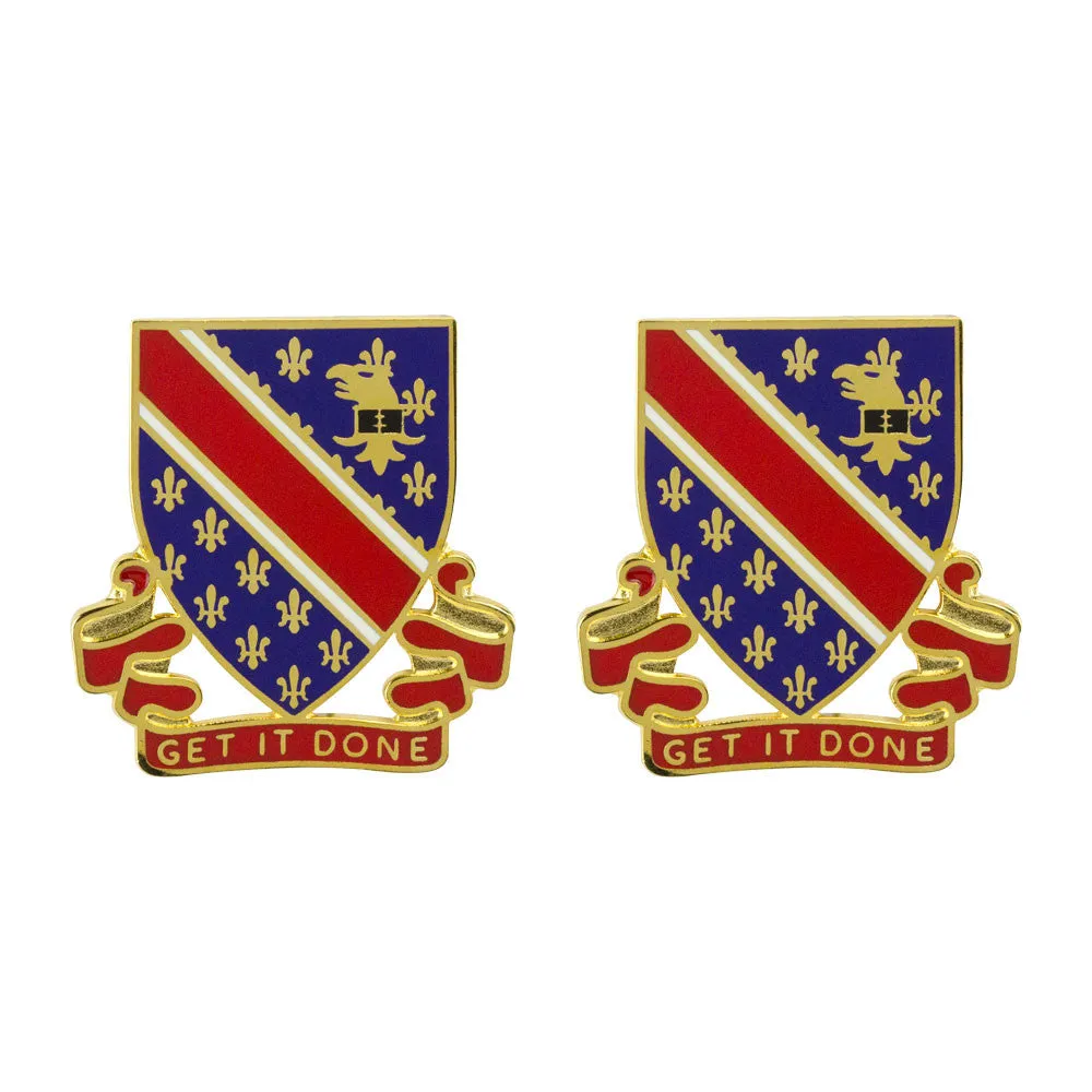 110th Maneuver Enhancement Brigade Unit Crest (Get it Done) - Sold in Pairs