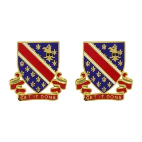 110th Maneuver Enhancement Brigade Unit Crest (Get it Done) - Sold in Pairs