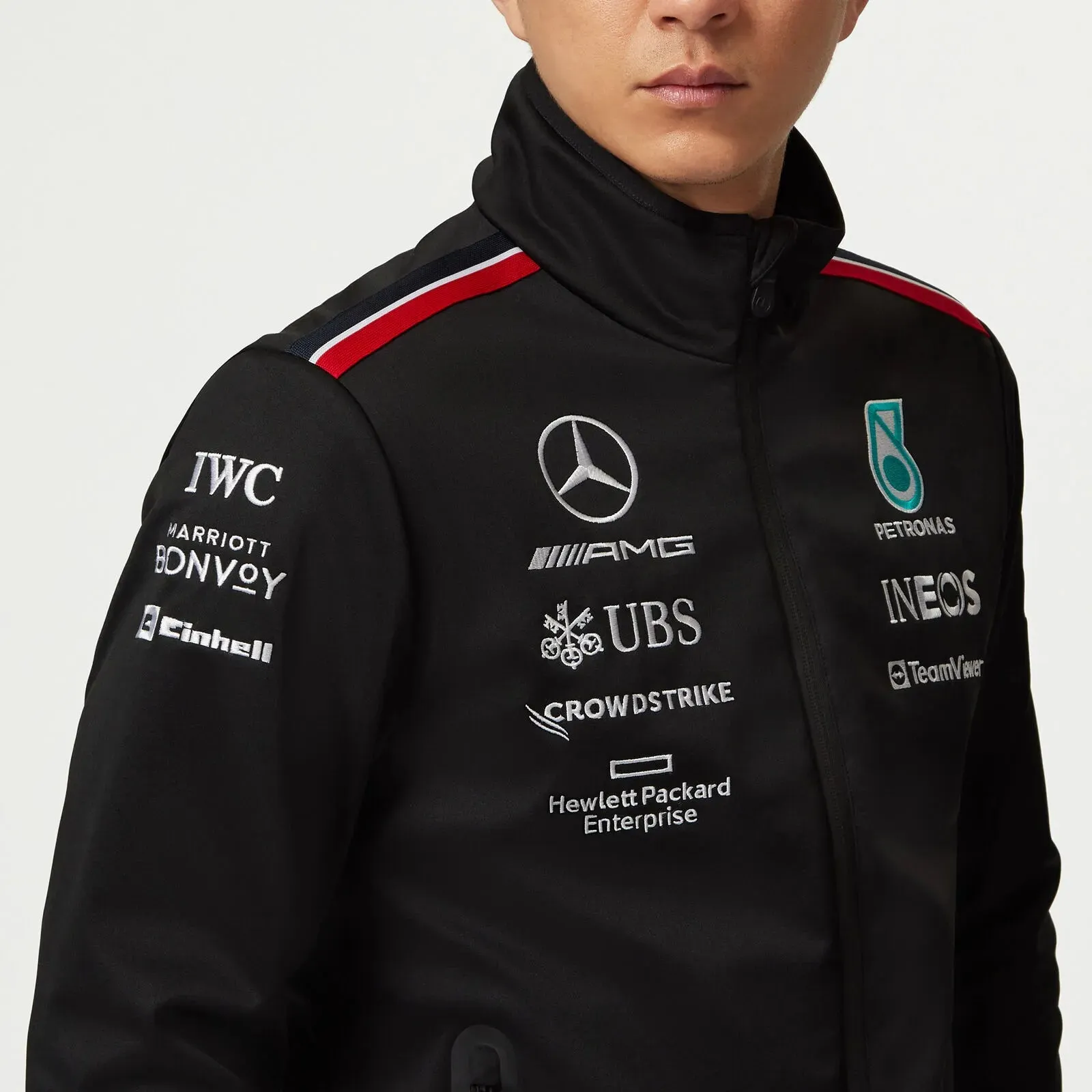 2023 PETRONAS F1 SOFTSHELL RACING JACKET & SUBLIMATION PRINTING