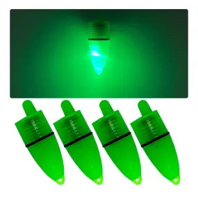 5Pcs Fishing Gear Fishing Bell Light Fishing Bell Sea Rod Luminous Drift Led Electronic Fishing Float Rock Fishing At Night