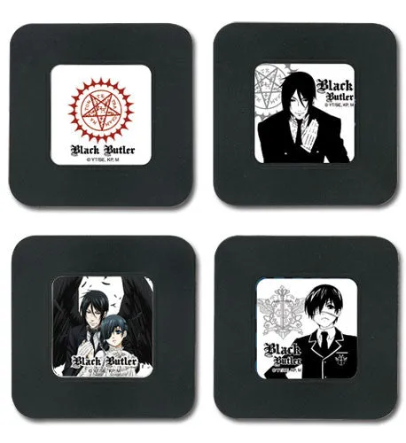 Black Butler: Four Piece Coaster Set 2