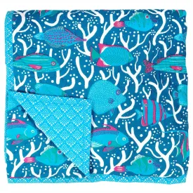 Blue Ocean Reef Quilt