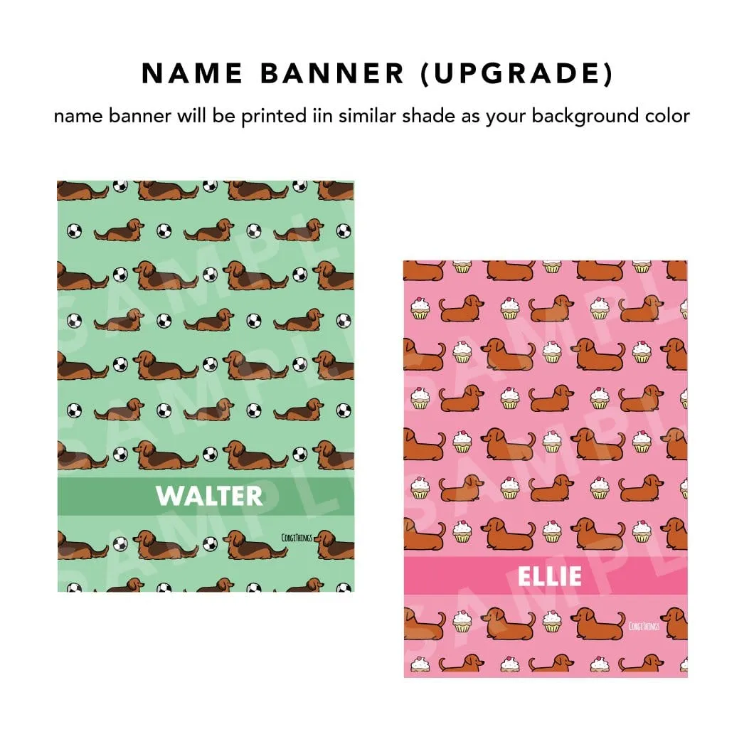 Build-Your-Own Dachshund Blanket