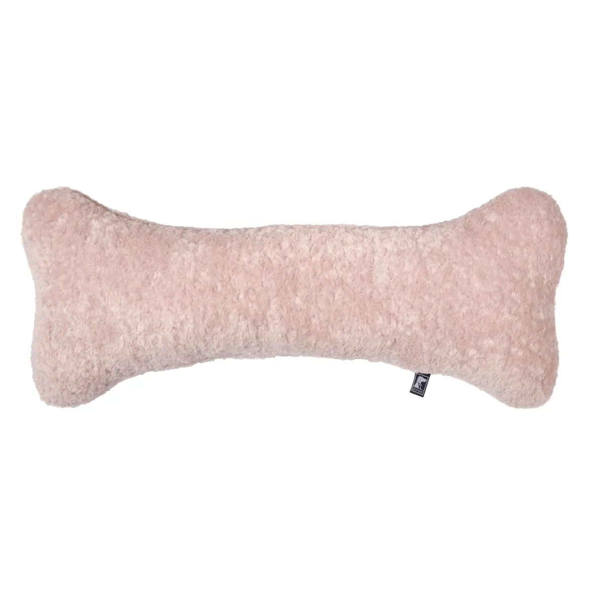 Bumper Bone Pillow | Blush Pink Microvelvet