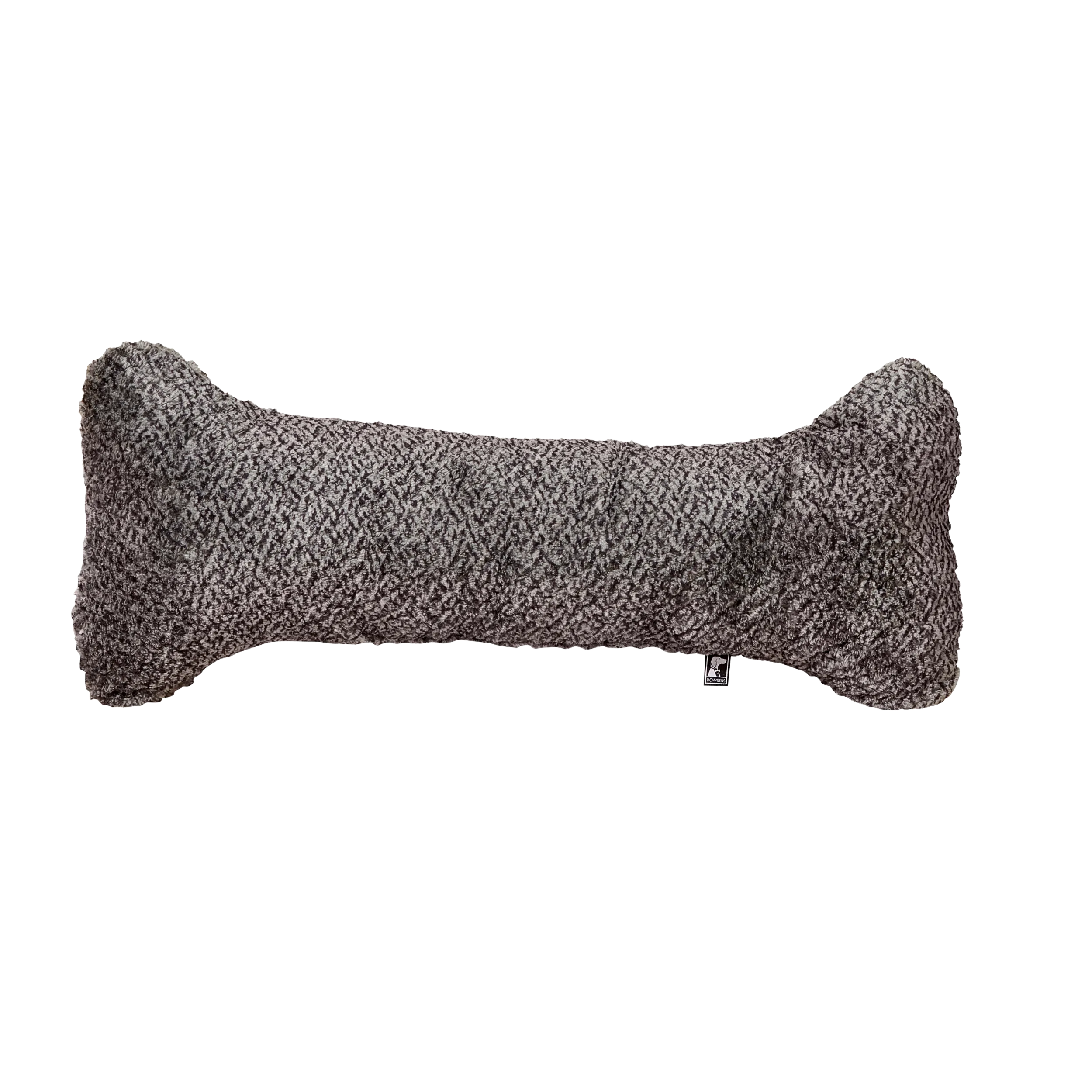 Bumper Bone Pillow | Grey Owl Sheepskin Faux Fur