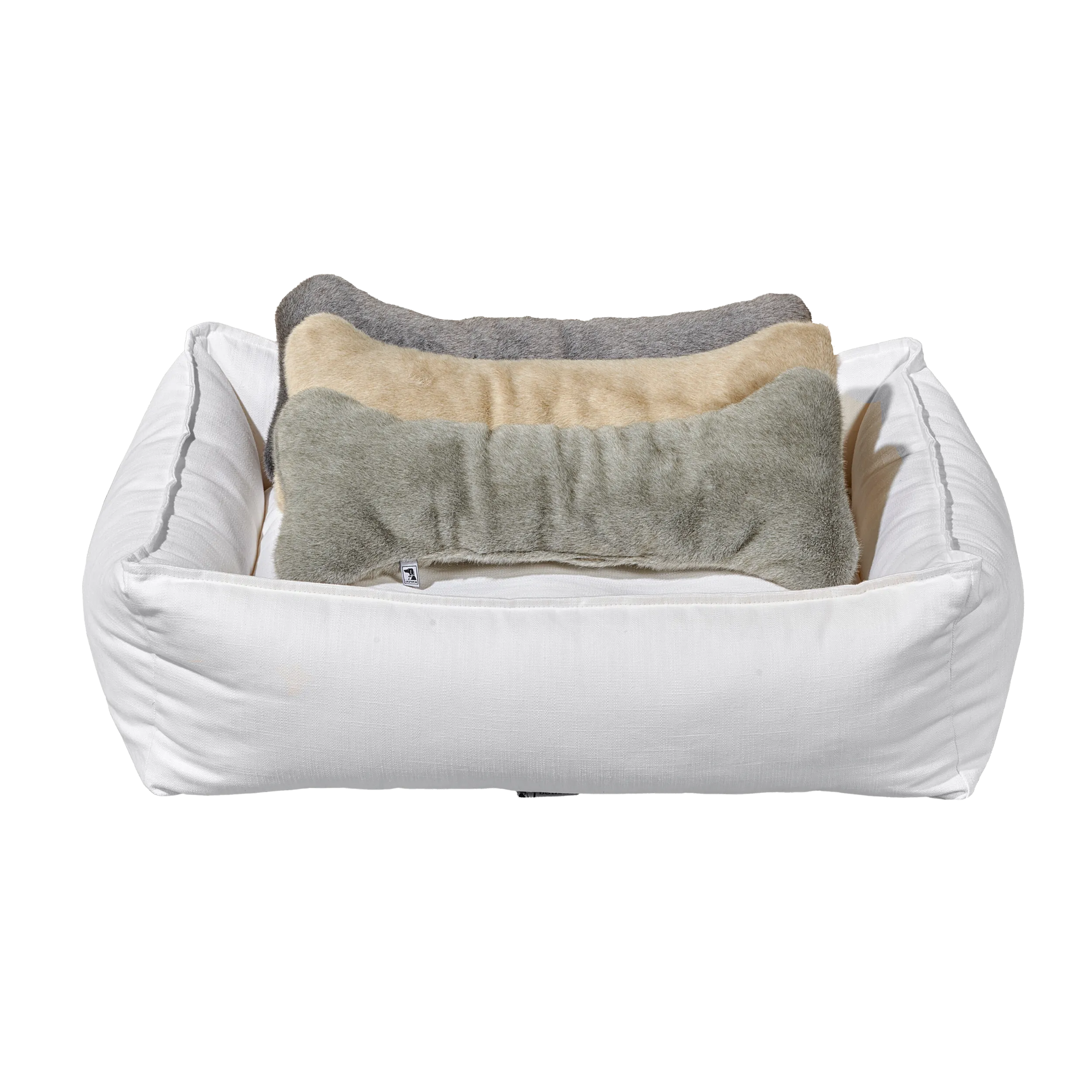 Bumper Bone Pillow | Koala Sheepskin Faux Fur