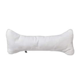 Bumper Bone Pillow | Pure White Linen