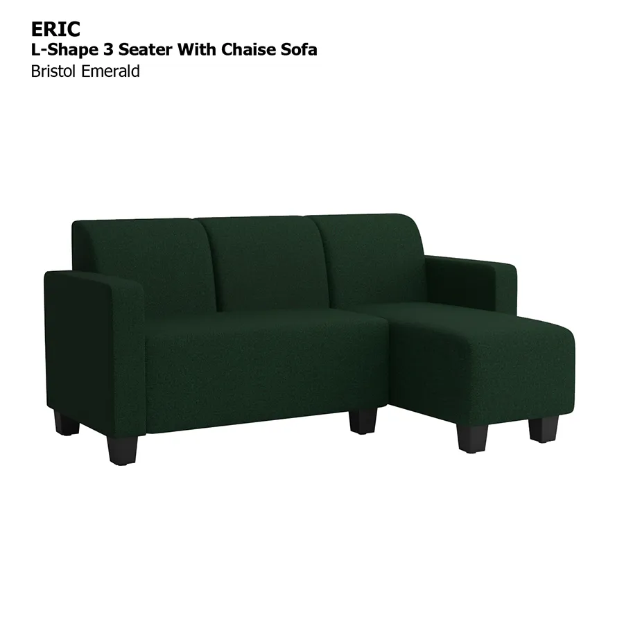 Eric L-shape 3 Seat with Chaise (Right Facing) Sofa