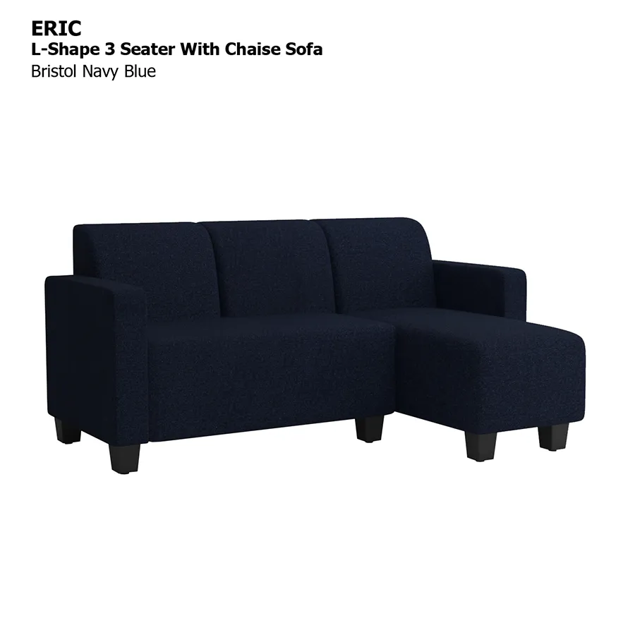 Eric L-shape 3 Seat with Chaise (Right Facing) Sofa