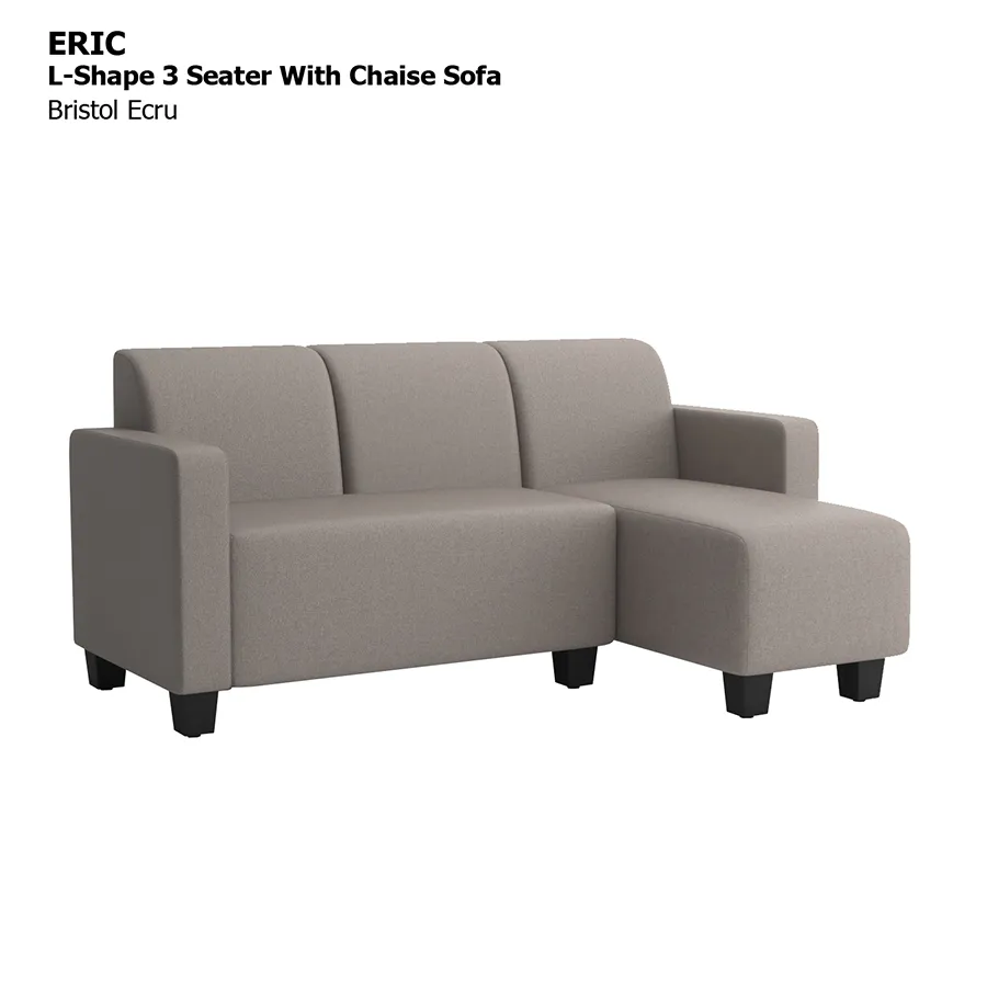 Eric L-shape 3 Seat with Chaise (Right Facing) Sofa