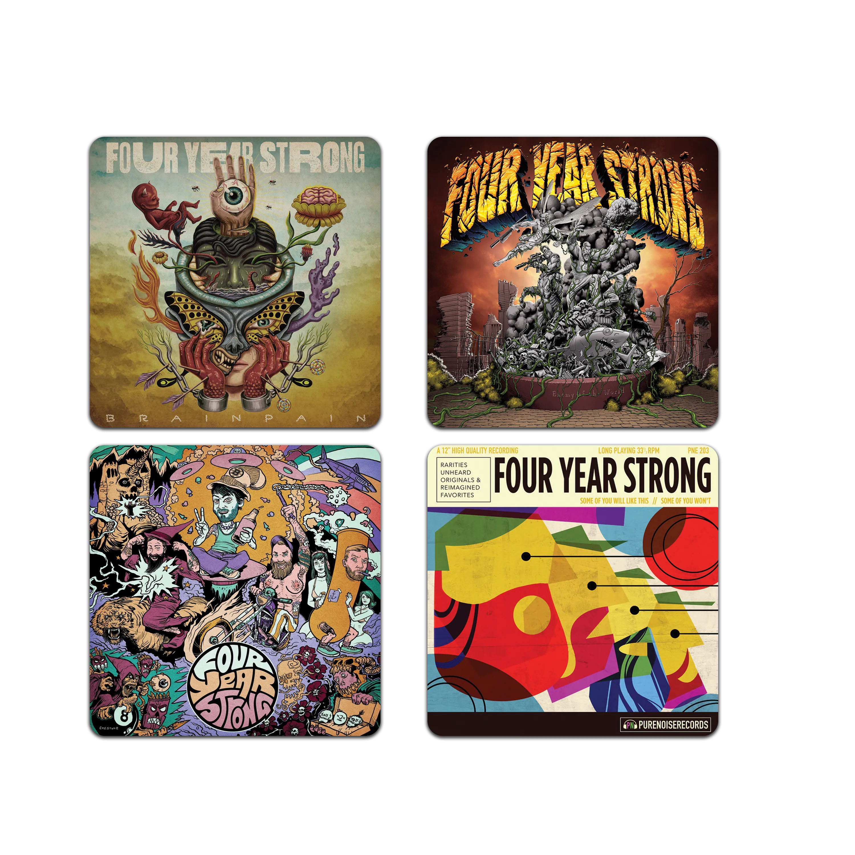 Four Year Strong - Album Coaster Set