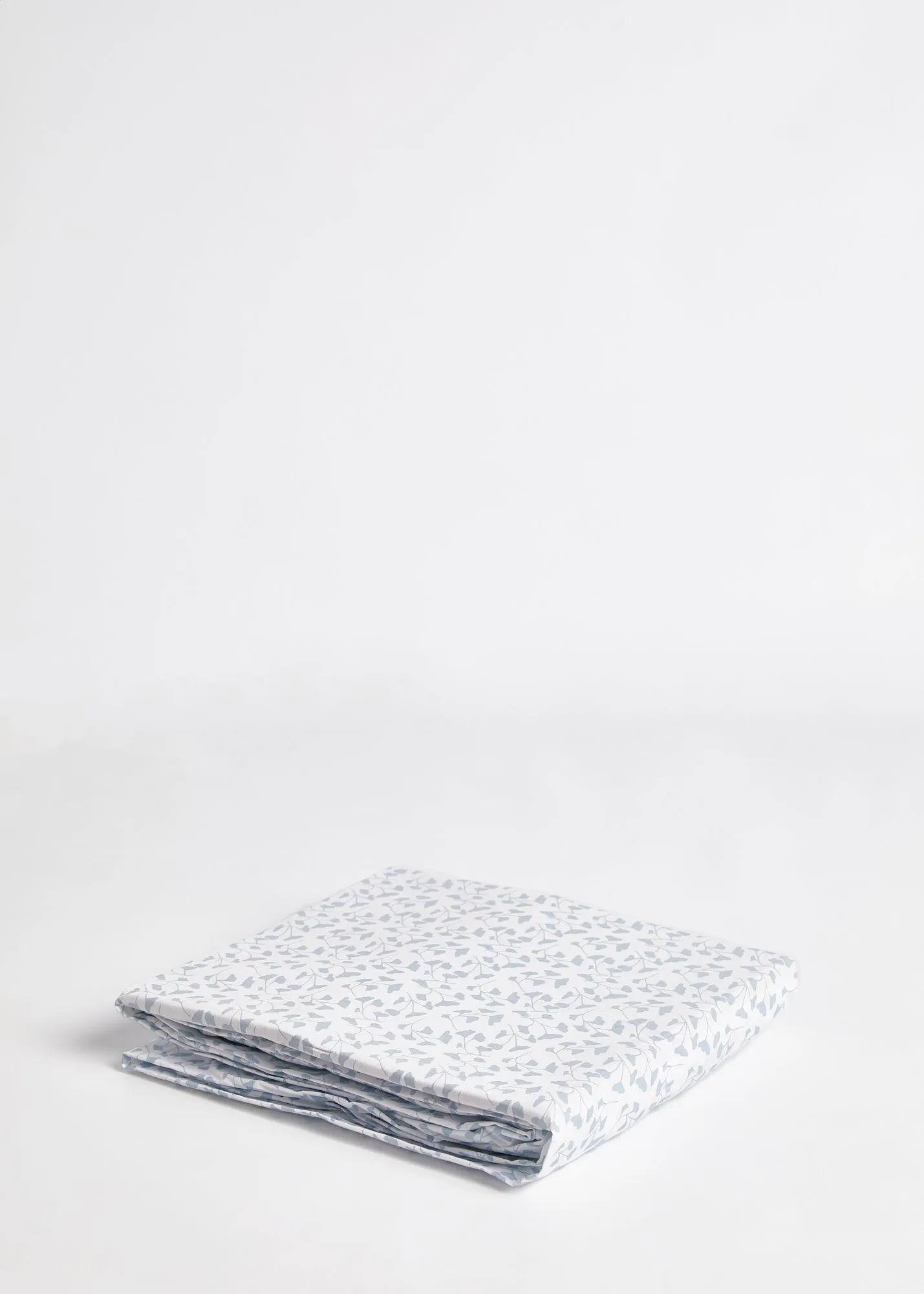 Foxford Blue Petal Fitted Sheet