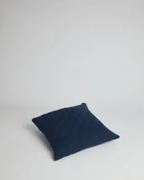 Foxford Midnight Waffle Cushion Cover Small