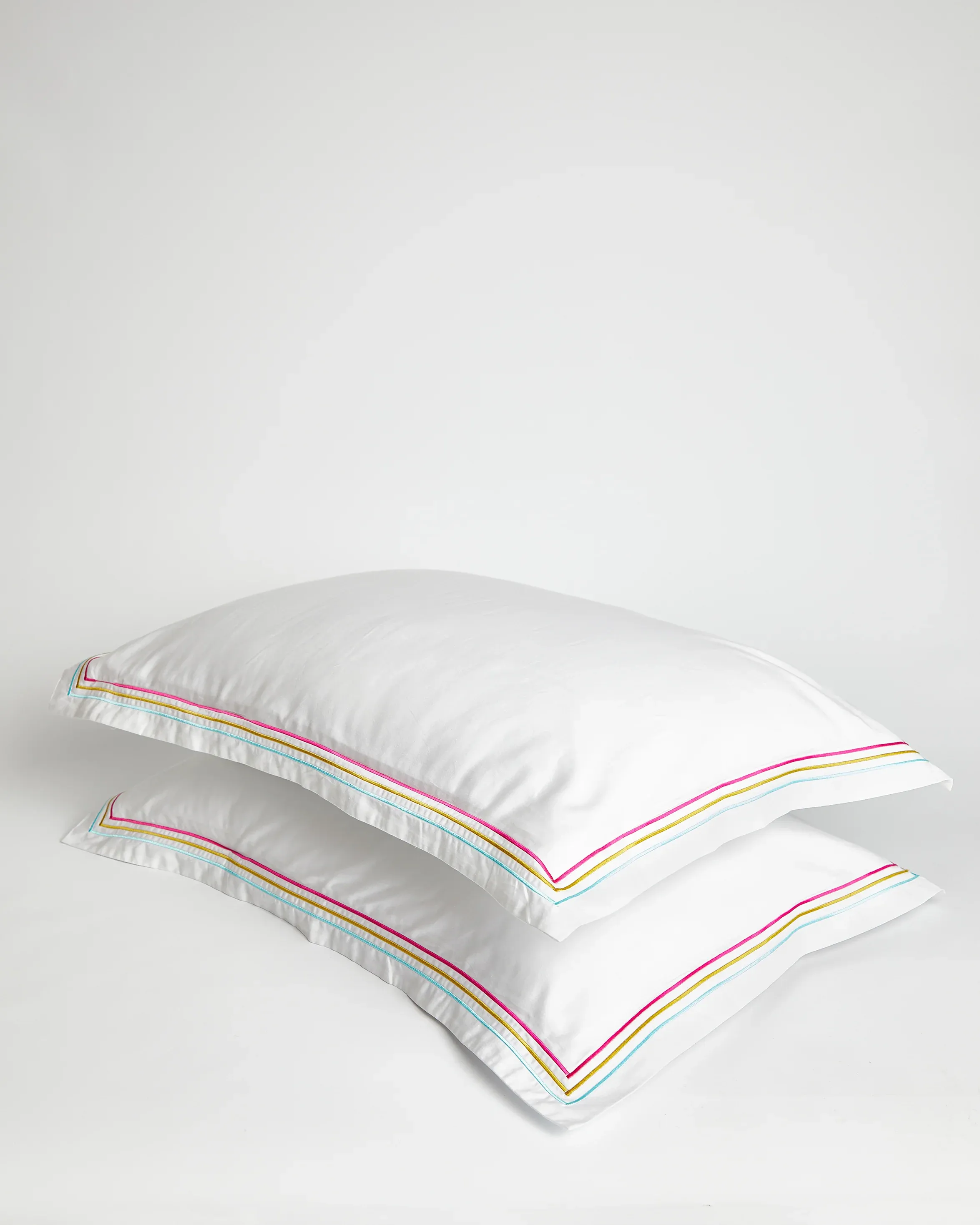 Foxford Rainbow Oxford Pillowcase Set