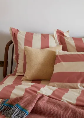 Foxford Rose Wide Stripe Duvet Set