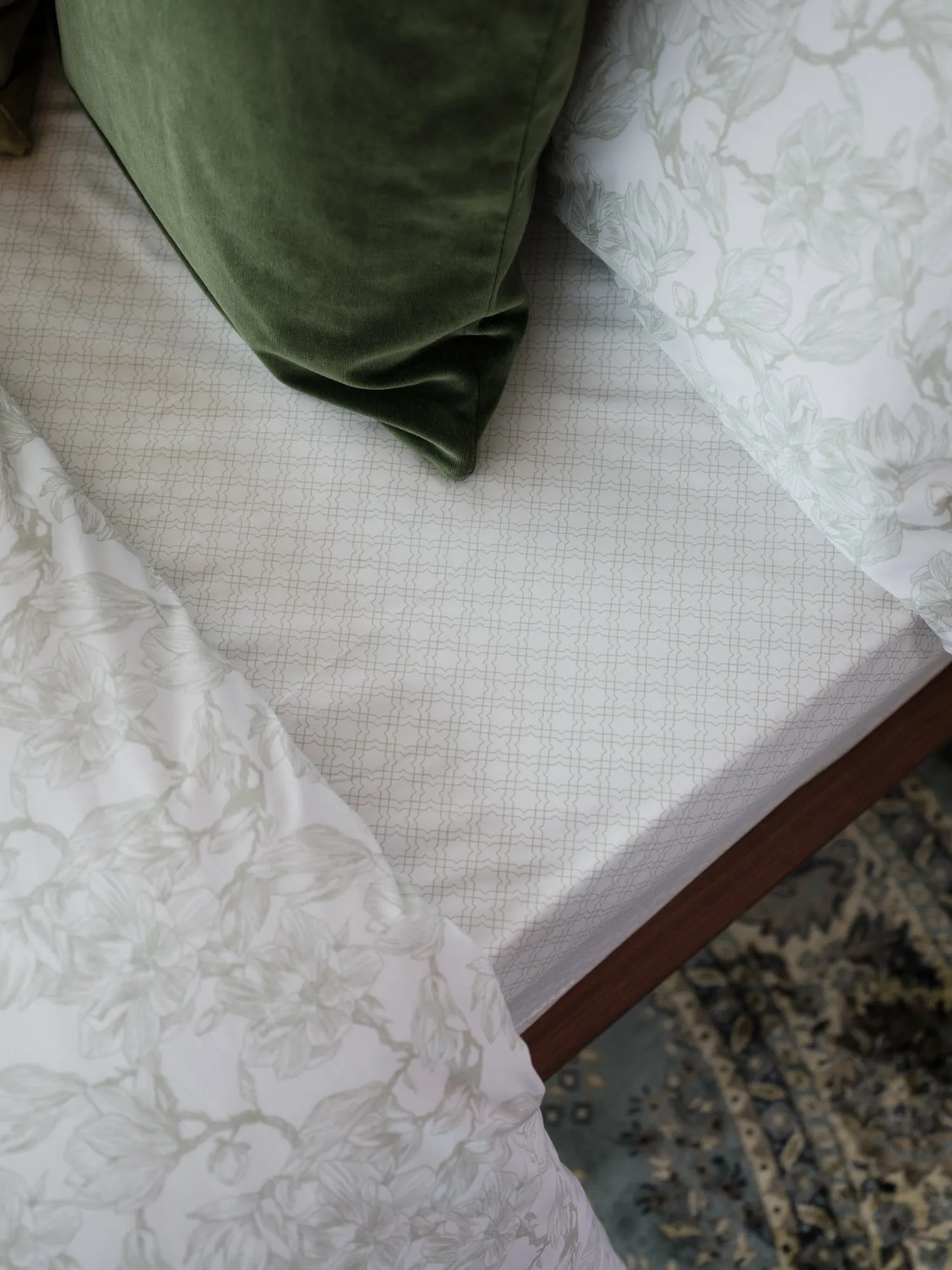 Foxford Sage Magnolia Duvet Set