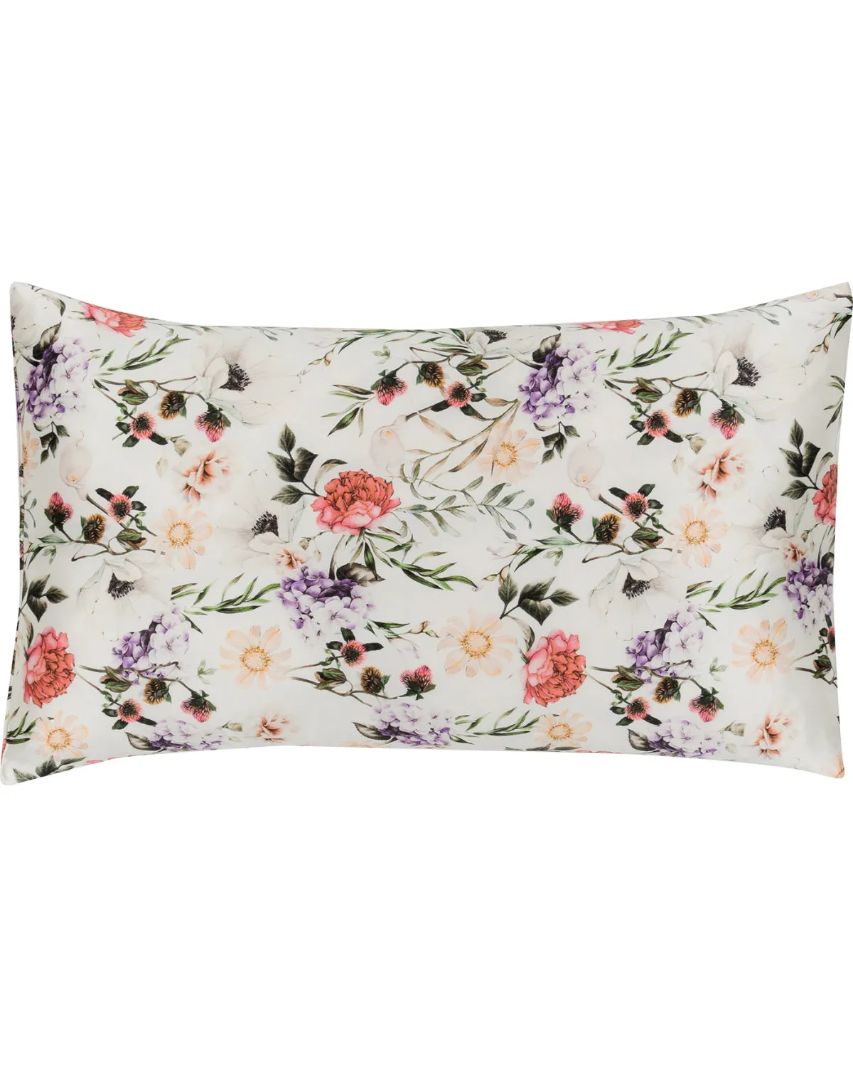 Jana Set - Silk Pillow Case & Eye Mask in Ravello Florals