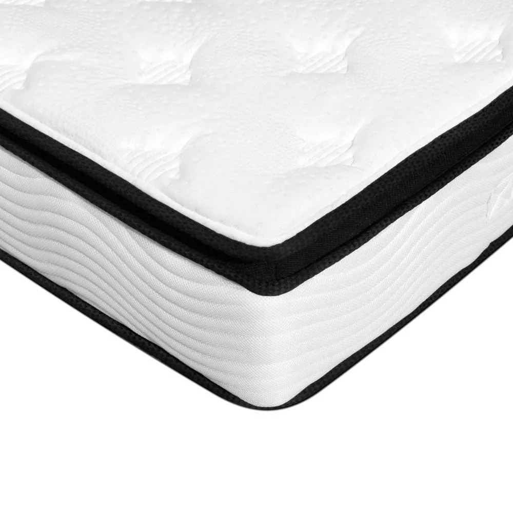 Latex Pillow Top Pocket Spring Mattress Single