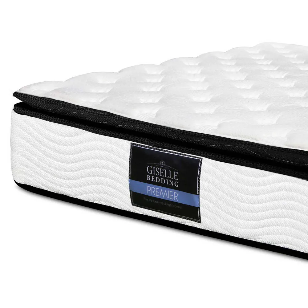 Latex Pillow Top Pocket Spring Mattress Single