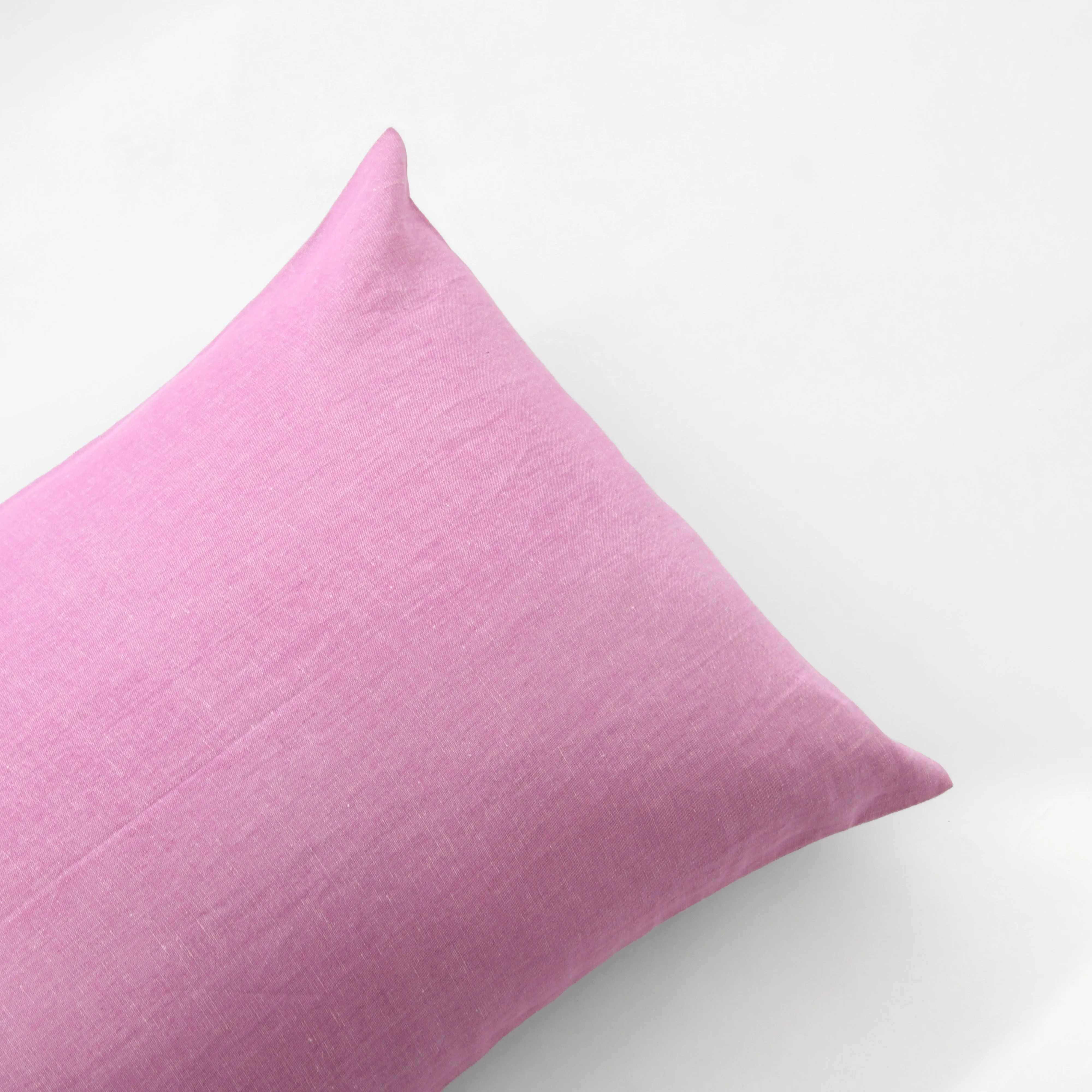 Linen   Cotton Orchid Pillowcase