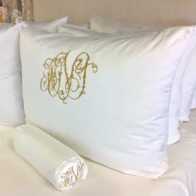 Pandora Style Monogrammed Shams