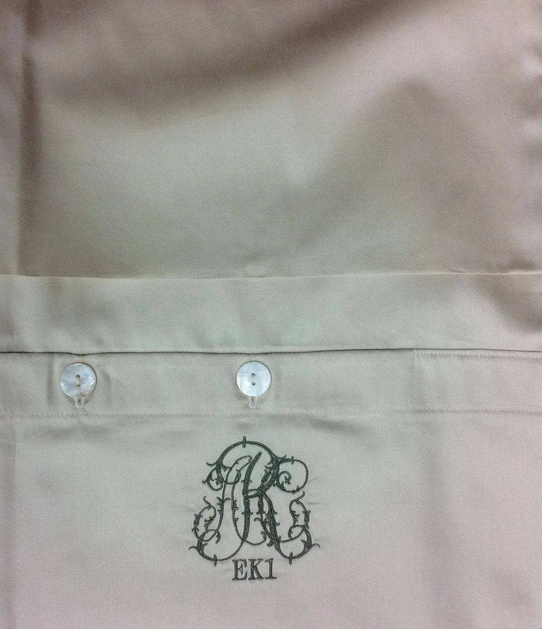 Pandora Style Monogrammed Shams