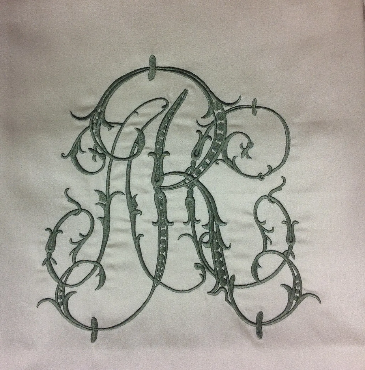 Pandora Style Monogrammed Shams