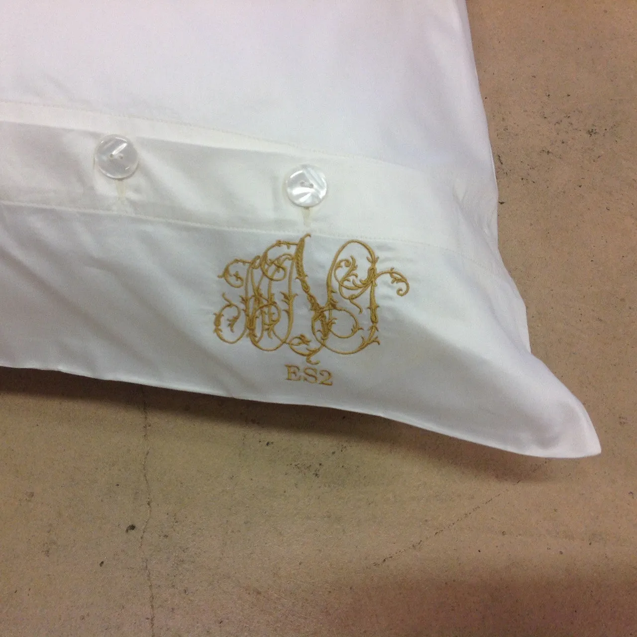 Pandora Style Monogrammed Shams