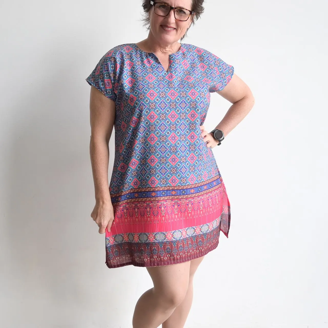 Sari Tunic Dress - Mai Thai Print