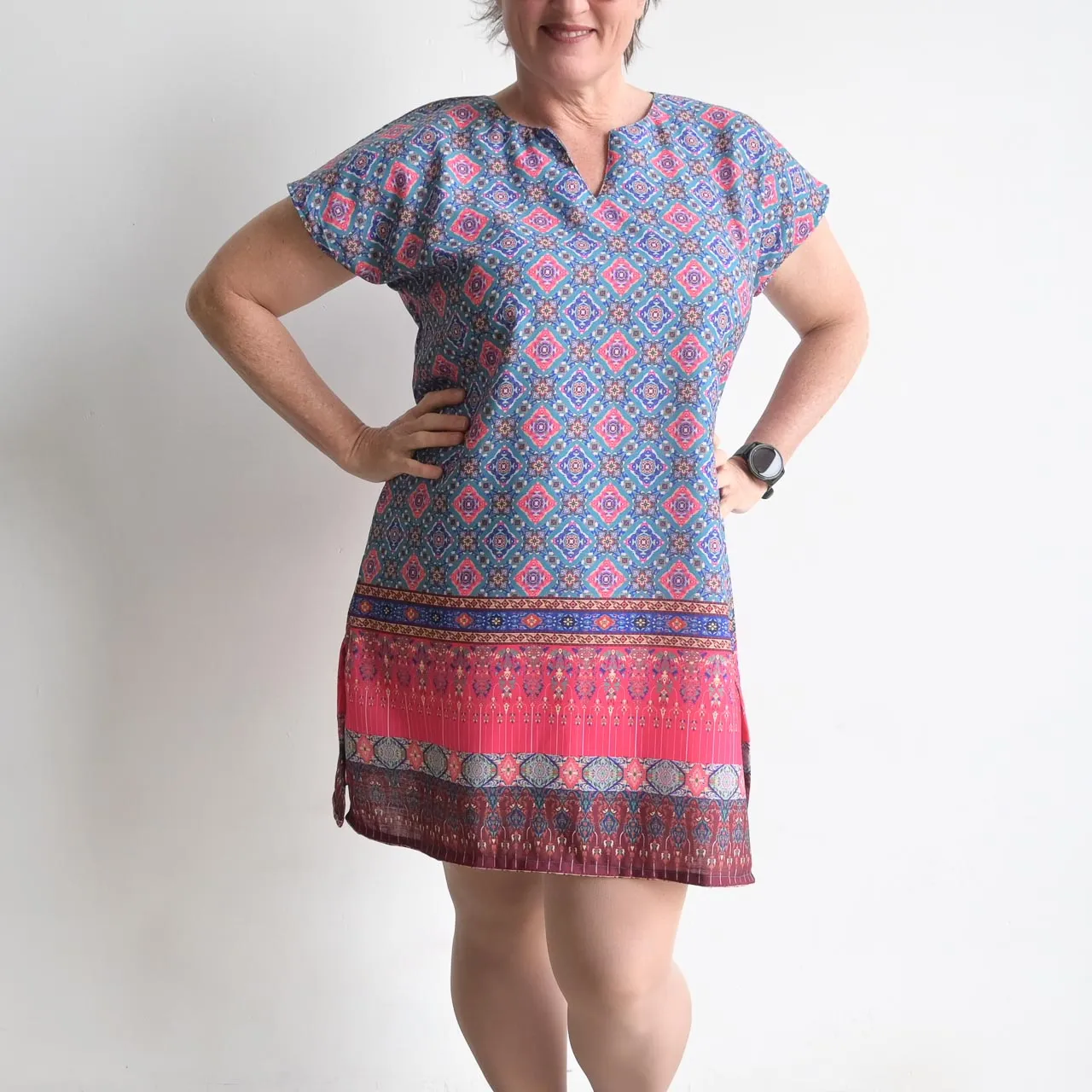 Sari Tunic Dress - Mai Thai Print