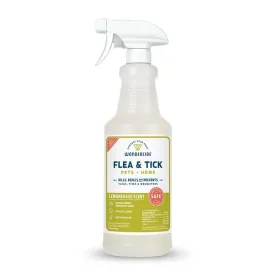 Wondercide Lemongrass Flea & Tick Spray for Pets   Home (16-oz)